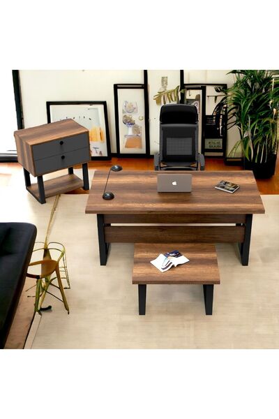 Robin Home Vivaldi Abc Ofis Büro Masa Takımı Barok