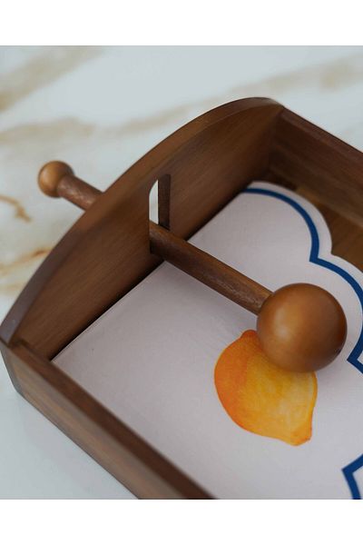 KaiHome Suport pentru șervețele Akasya - Cutie de depozitare