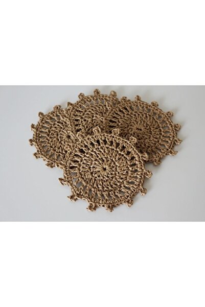 BARİA HOME Kağıt Ip Bardak Altlığı