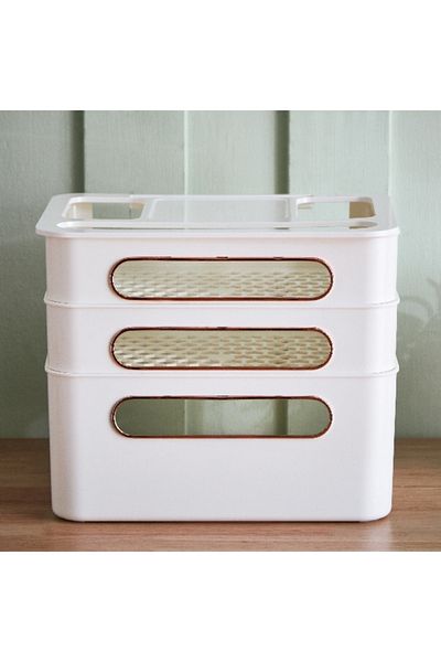 Home Box Generic 3-Layer Wireless Router Storage Box