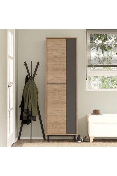 Robin Home Rio Ayakkabılık Metal Ayaklı 9 Raflı Sepet-Antrasit