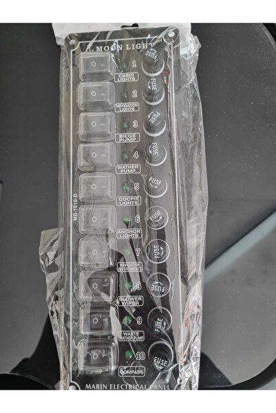 MOONLİGHT SWİTCH PANEL 10 LU MOON LİGHT 12/24V