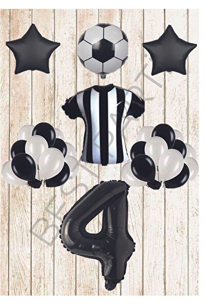 BEST PARTİ DOĞUM GÜNÜ PARTİ SÜSLERİ مجموعة بالونات عيد الميلاد - مروحة، أبيض ...