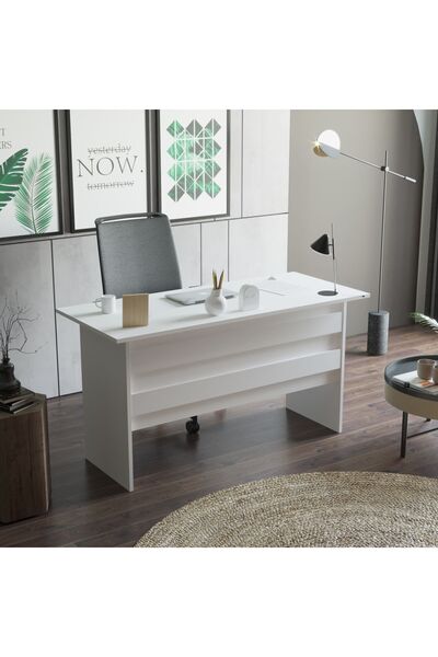 Robin Home Verona A Ofis Çalışma Masası Beyaz
