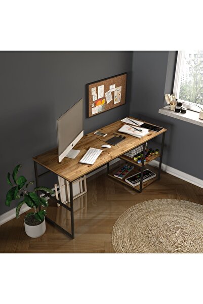 Robin Home Atlantis Metal Ofis Büro Çalışma Masası