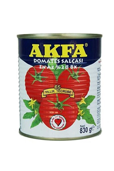 Akfa Domates Salçası Teneke 830 gr