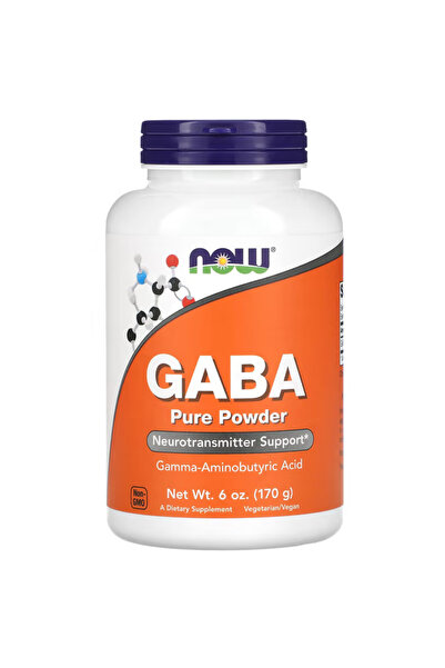 Now Foods Gaba Pure Powder 6 OZ 170 gr