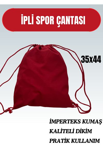Sağdıç Saraciye Drawstring Duffel Bag, Camping, Travel, Fitness, Running, Cycling Waterproof Drawstring Bag