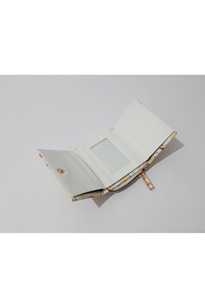 renkli çiçekler Çocuk Cüzdan 11x8 CM Flamingo Desenli Çocuk Cüzdanı