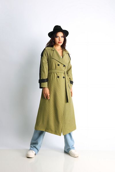 SahraAfra Creed Design Women's Trench Jacket