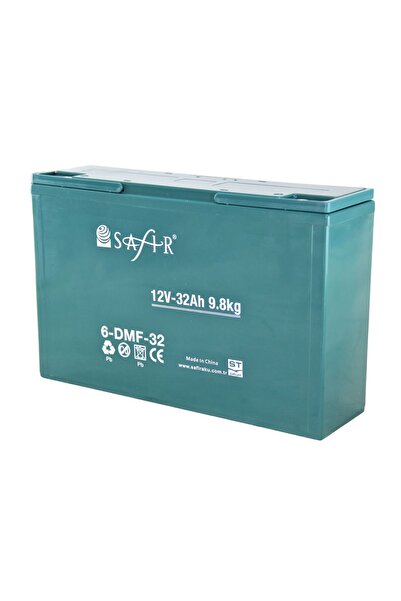 SAFİR Safir Jel Akü 12 V - 32 Ah 9.8kg (40 AH UYUMLU)