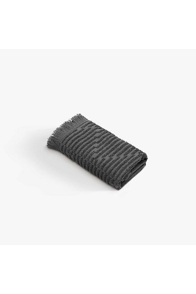 Green Black Anthracite Anisa Hand Towel