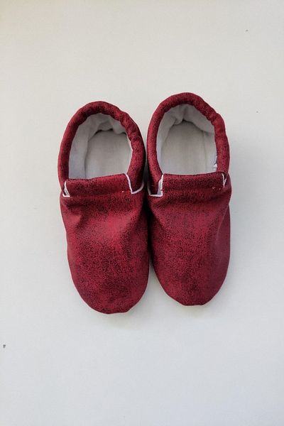 IŞIK - الجوارب الحمراء Nubuck Booties