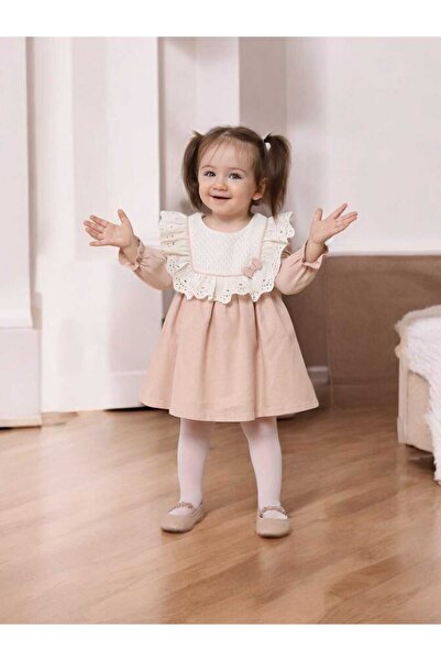 Mymio Fisto Yaka Kız Elbise
