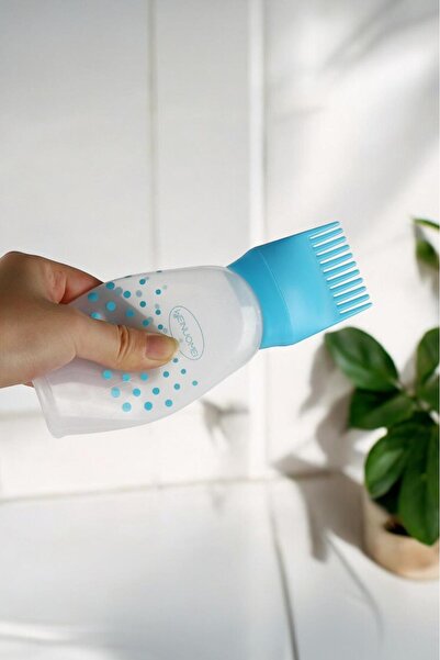 Sezka Life Силиконова бутилка и четка за боядисване на коса - гребен