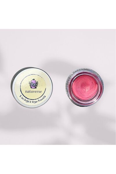 NATUVERSE Krem Ruj & Far & Allık % 100 Doğal & Vegan & El Yapımı