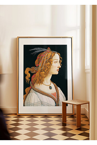 ARTHOUSECOLLECTIVE Poster Botticelli - Portret idealizat de o doamnă - Poster...