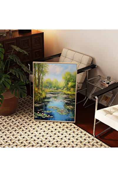 ARTHOUSECOLLECTIVE Claude Monet Poster - Tablo Ölçülerinde Çerçevesiz Poster