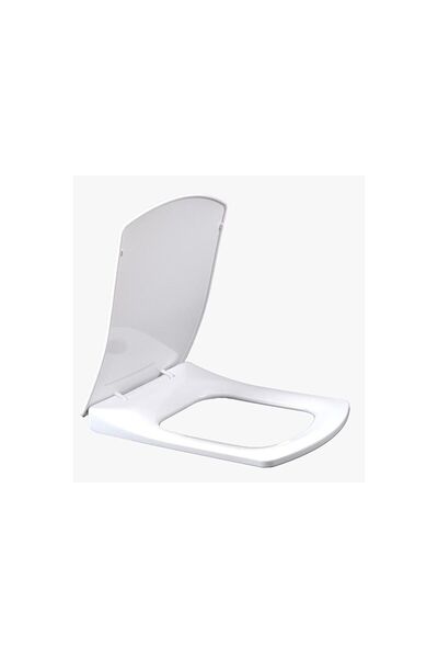 Basics Roca Compatible Slow Closing Toilet Seat Unbreakable Plastic