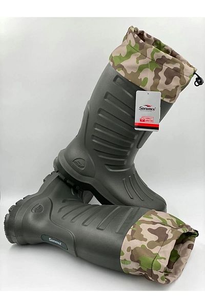 Sonimix Eva Thermal Boots Χακί Χρώμα