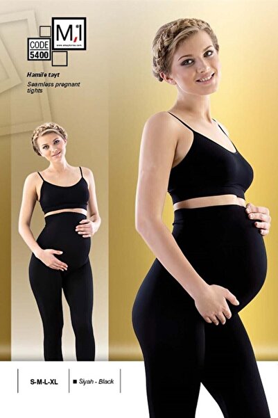 bonbonetti chocolate baby&kids Nove sezonske crne mekane trudničke tajice - B...