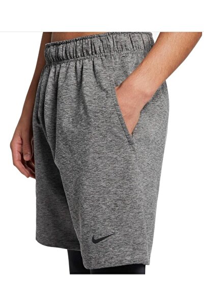 Nike Dri-fit Yoga Training Erkek Gri Şort