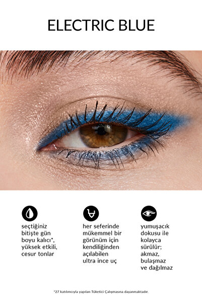AVON Glimmerstick Asansörlü Metalik Göz Kalemi Electric Blue