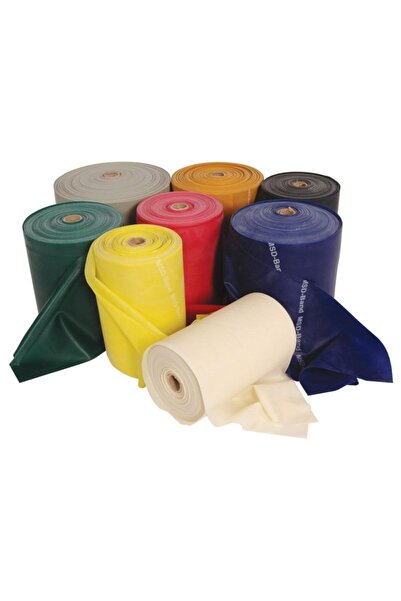 MAXİ شريط تمارين اليوجا بيلاتيس من إم إس دي، لون أصفر، 1 متر