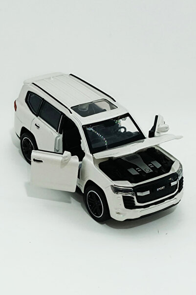 welcomein Oyuncak Sesli Işıklı Metal Kapıları Bagajı Ve Kaputu Açılan Model Çek Bırak 1:32 Jeep Araba