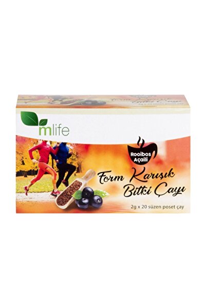 M Life Form Rooibos Açaili Bitki Çayı 40 gr 20'Li