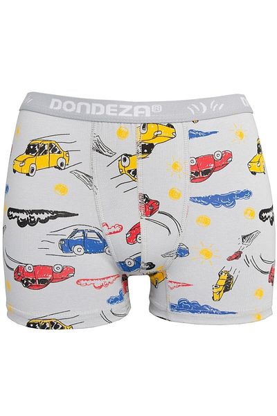 bonbonetti chocolate baby&kids Σετ μπόξερ 6 αγοριών με βαμβακερό σχέδιο