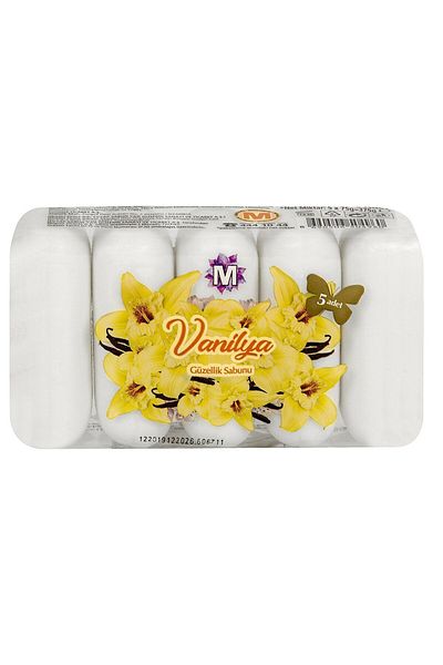 Migros 5 Pieces Solid Soap - Vanilla 5X75 Gr Hand Soap