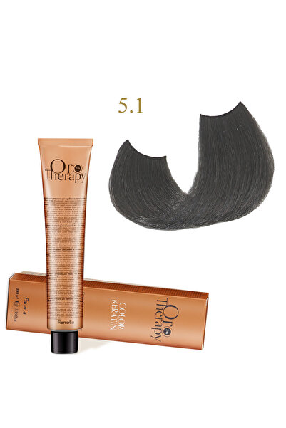Fanola Oro Therapy 24k Color Keratin With Gold & Argan Oil 100ml (ammonia Fre...