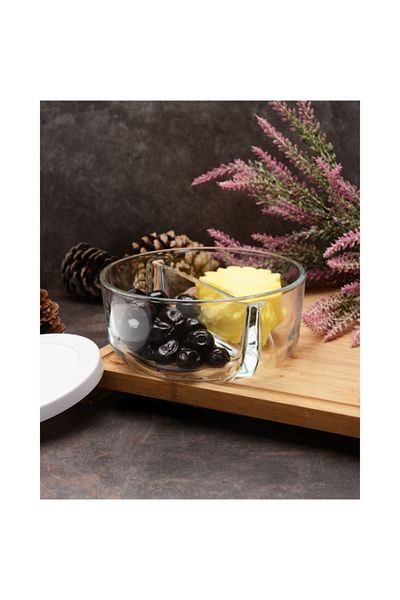 Paşabahçe Polar Double Compartment Storage Container