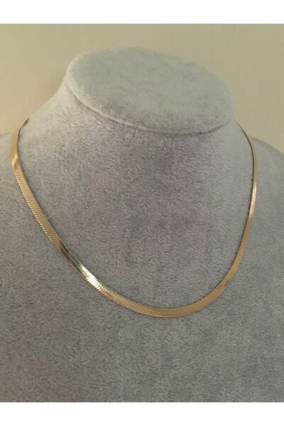 ACCESSORIES WORLD Çelik Gold Italyan Zincir Kolye