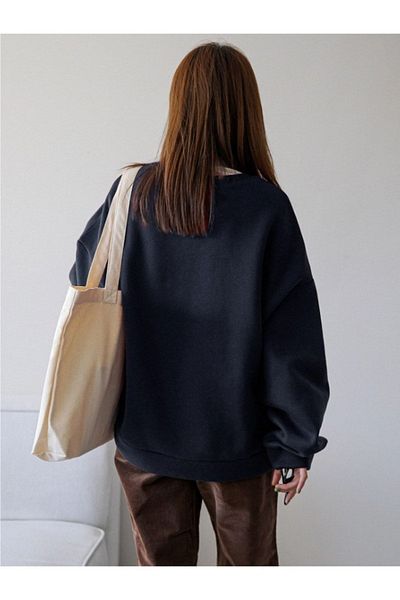 Trendseninle Γυναικείο φούτερ Laci Vacation Joy Wake με στάμπα Oversize Crew Neck
