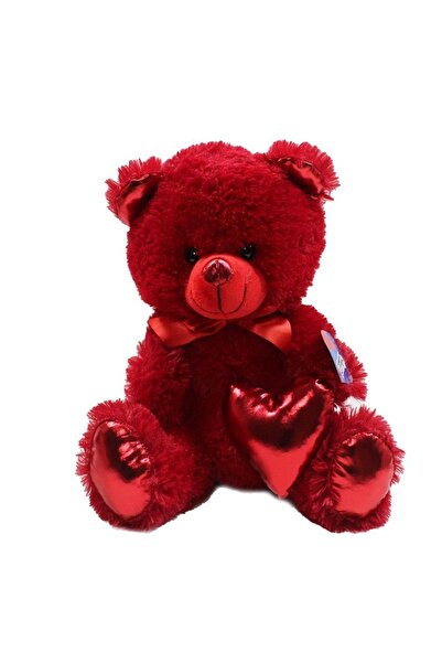 HALLEY Peluş Parlak Kalpli Ayı 40 Cm.