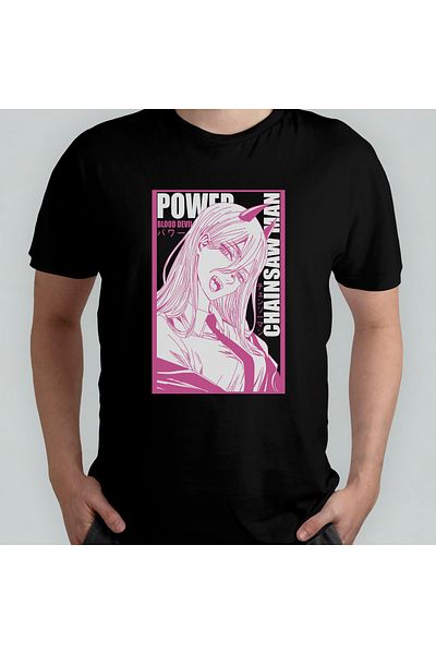 Pixxa Μπλουζάκι Chainsaw Man Crew Neck 100% βαμβακερό - 5