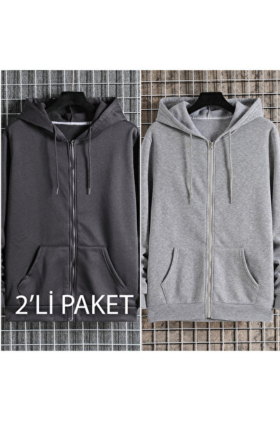 Jakinta Outdoors ERKEK KADIN UNİSEX  ARA BÜYÜK BEDEN RAHAT KALIP HIRKA