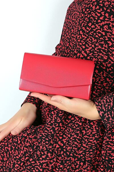 WMİLANO Kırmızı Cilt Kadın El Çantası C0201-18