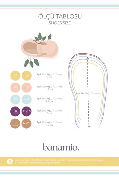 Banamio Diana Ribbon Genuine Leather Baby Ballerina Shoes