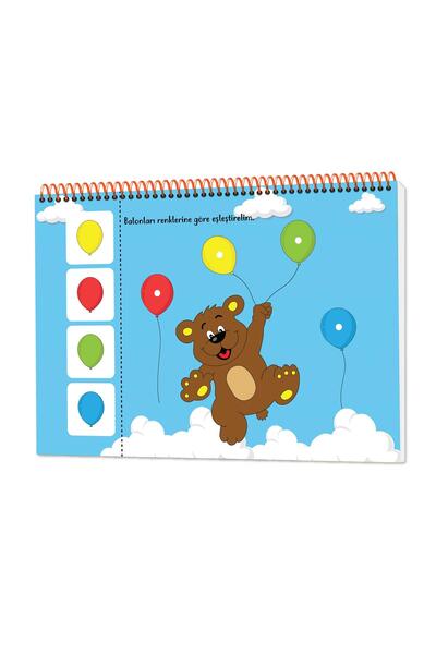 yükselen zeka Cırt Cırtlı Etkinlik Kitabım 16-24 ay