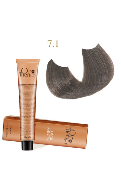 Fanola Oro Therapy 24k Color Keratin With Gold & Argan Oil 100ml (ammonia Fre...