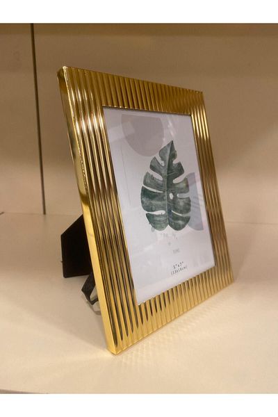 PLUS HOME Gold Colored Frame Painting - Medium Size 13x18