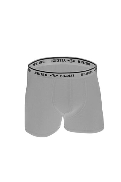 jilly jo Pachet de 6 boxeri gri pentru bărbați din Lycra