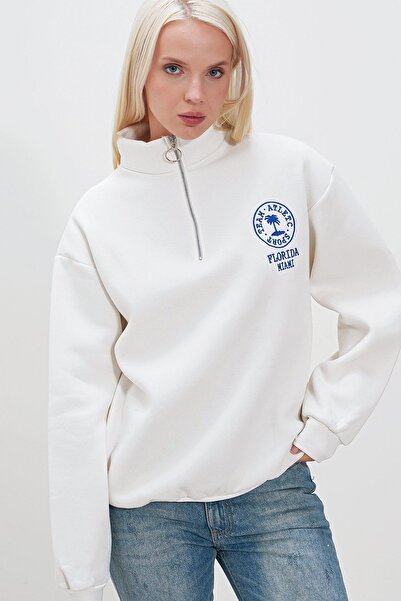 HAKKE Hanorac cu trei fire cu imprimeu Miami Florida