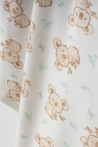 yukobaby bebeğiniz için en doğalı Tiny Koala Natural Cotton 80X90 cm Double Layer Baby Blanket