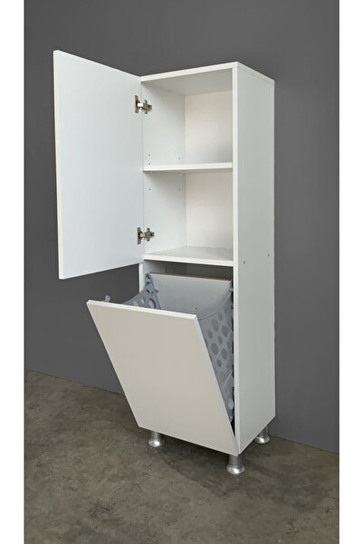 MOBİLİQUE Çamaşır Sepetlii Verona Dolap