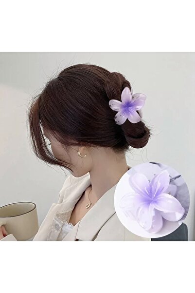 NEHİRDEN مشبك مزلاج زهرة اللوتس للموسم الجديد / أرجواني