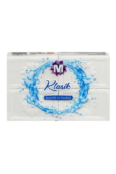Migros White Soap - 4x200g Solid